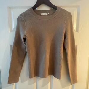 Abercrombie & Fitch Tan Crew Neck Sweater